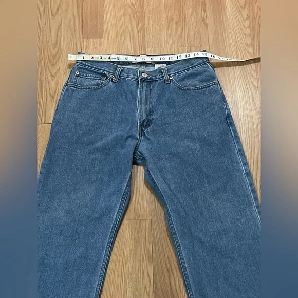 Levi’s 505 Men’s Straight Leg Jeans 34x30 (34x26) Blue Medium Classic Western - Picture 7 of 14